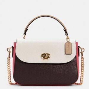 Coach Marley 2Way Top Handle Colorblock Satchel, EUC, 2020, $350 MSRP